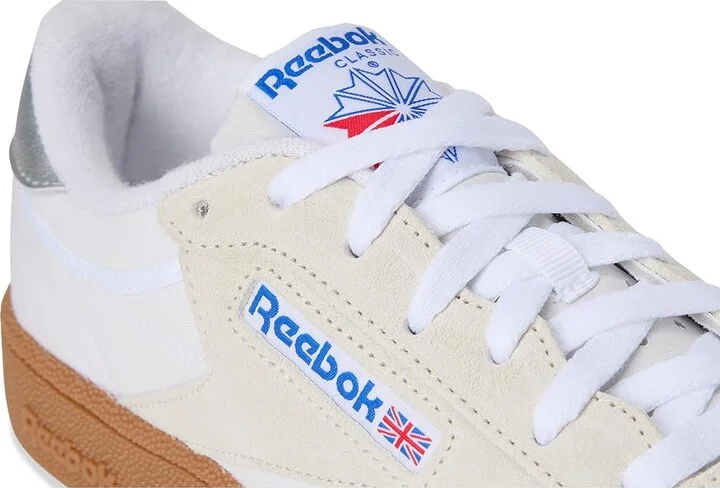 Reebok Lifestyle Club C 85 Shoes Footwear White/Barely Grey/Gum : Men's 10 - Women's 11.5 Medium, Leather - Image 7