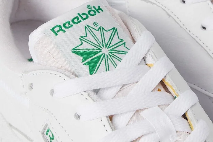 Reebok Lifestyle Club C 85 Vintage Athletic Shoes Footwear White/Glen Green/Rbk Rubber Gum1 : Men's 3.5 - Women's 5 Medium, Leather - Image 7