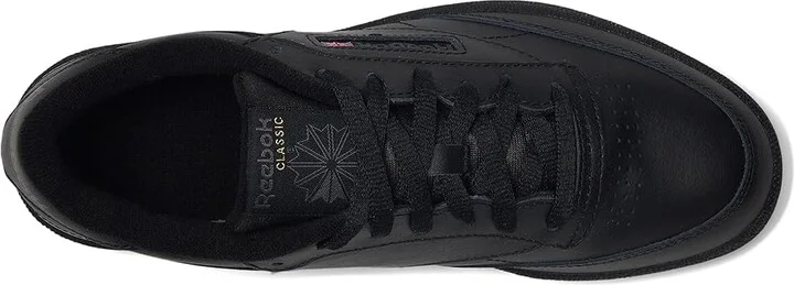 Reebok Lifestyle Club C 85 Vintage Athletic Shoes Int/Black/Charcoal : Men's 3.5 - Women's 5 Medium, Leather - Image 3