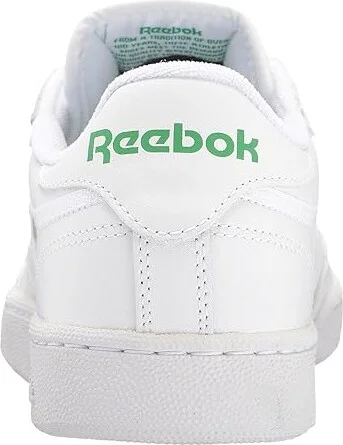 Reebok Lifestyle Club C 85 Vintage Athletic Shoes Int/White/Green : Men's 7 - Women's 8.5 Medium, Leather - Image 5