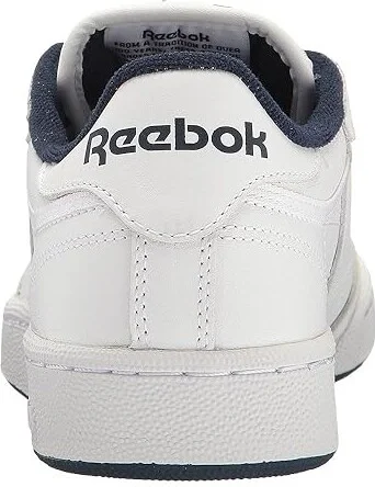 Reebok Lifestyle Club C 85 Vintage Athletic Shoes Int/White/Navy : Men's 10.5 - Women's 12 Medium, Leather - Image 5