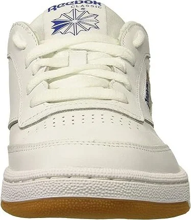 Reebok Lifestyle Club C 85 Vintage Athletic Shoes Int/White/Royal/Gum : Men's 13 - Women's 14.5 Medium, Leather - Image 6