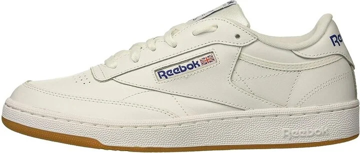 Reebok Lifestyle Club C 85 Vintage Athletic Shoes Int/White/Royal/Gum : Men's 13 - Women's 14.5 Medium, Leather - Image 7