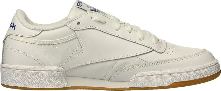 Reebok Lifestyle Club C 85 Vintage Athletic Shoes Int/White/Royal/Gum : Men's 13 - Women's 14.5 Medium, Leather - Image 8