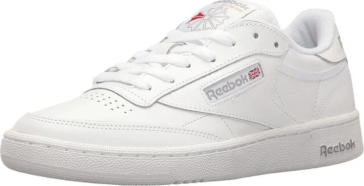 Reebok Lifestyle Club C 85 Vintage Athletic Shoes Int/White/Sheer Grey : Men's 12 - Women's 13.5 Medium, Leather - Image 2