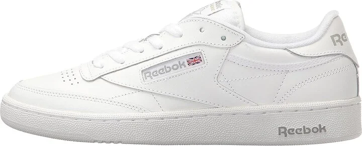 Reebok Lifestyle Club C 85 Vintage Athletic Shoes Int/White/Sheer Grey : Men's 12 - Women's 13.5 Medium, Leather - Image 7
