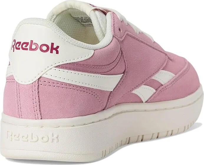 Reebok Lifestyle Club C Double Revenge Women's Shoes Dusty Rose/Chalk/Chalk : 10 B - Medium, Leather - Image 4