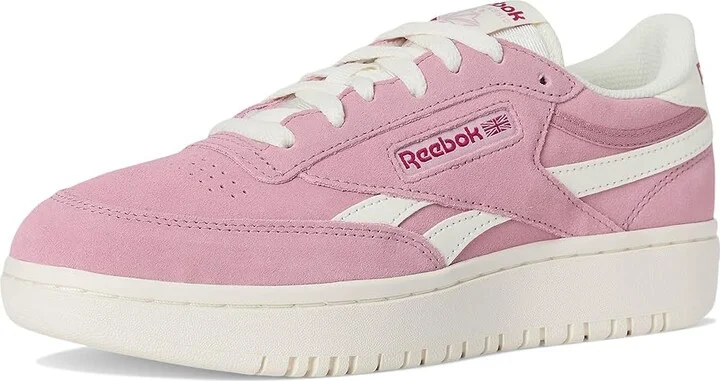 Reebok Lifestyle Club C Double Revenge Women's Shoes Dusty Rose/Chalk/Chalk : 10 B - Medium, Leather - Image 5