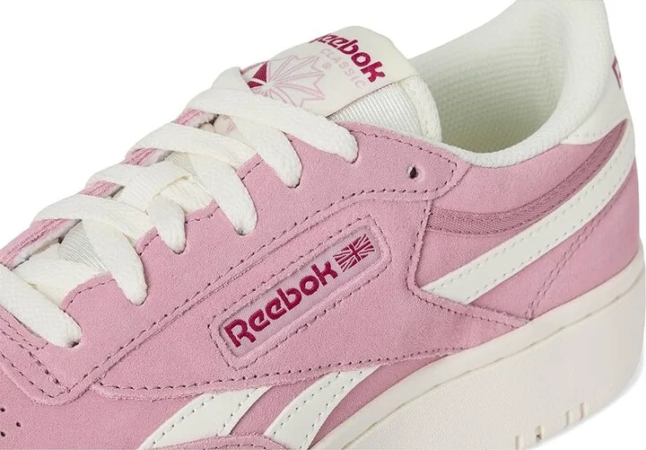 Reebok Lifestyle Club C Double Revenge Women's Shoes Dusty Rose/Chalk/Chalk : 10 B - Medium, Leather - Image 7