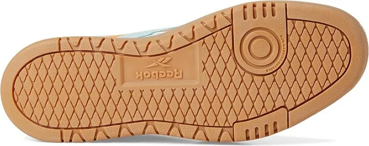 Reebok Lifestyle Club C Double Revenge Women's Shoes Glitch Aqua/Electric Amber/Gum : 7 B - Medium, Leather - Image 3