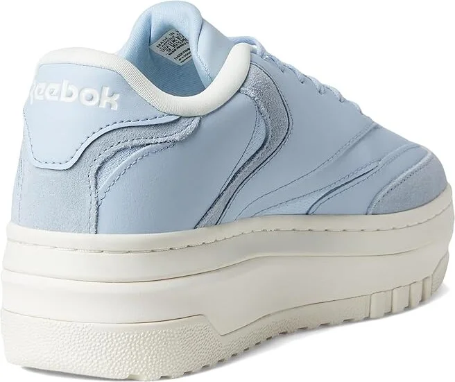 Reebok Lifestyle Club C Extra Women's Shoes Y2K Blue/Chalk/Chalk : 7 B - Medium, Leather - Image 4
