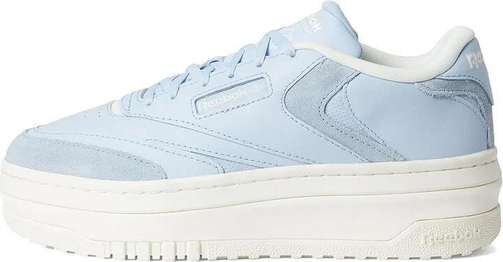 Reebok Lifestyle Club C Extra Women's Shoes Y2K Blue/Chalk/Chalk : 7 B - Medium, Leather - Image 6