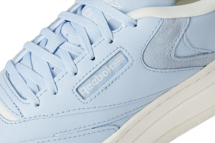 Reebok Lifestyle Club C Extra Women's Shoes Y2K Blue/Chalk/Chalk : 7 B - Medium, Leather - Image 7
