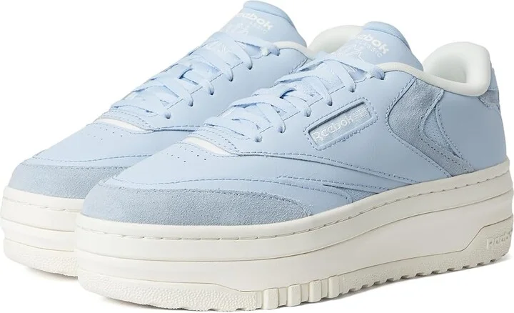 Reebok Lifestyle Club C Extra Women's Shoes Y2K Blue/Chalk/Chalk : 7 B - Medium, Leather