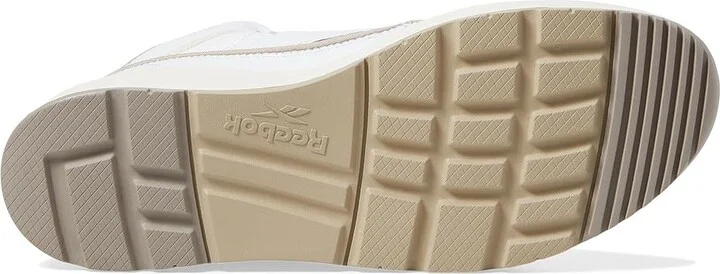 Reebok Lifestyle Club C Geo Mid Women's Shoes White/Chalk/Dark Green : 10.5 B - Medium, Leather - Image 3