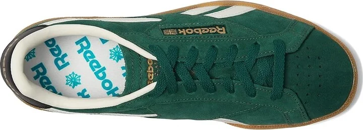 Reebok Lifestyle Club C Grounds UK Shoes Collegiate Green/Black/Gum : Men's 11 - Women's 12.5 Medium, Synthetic - Image 2