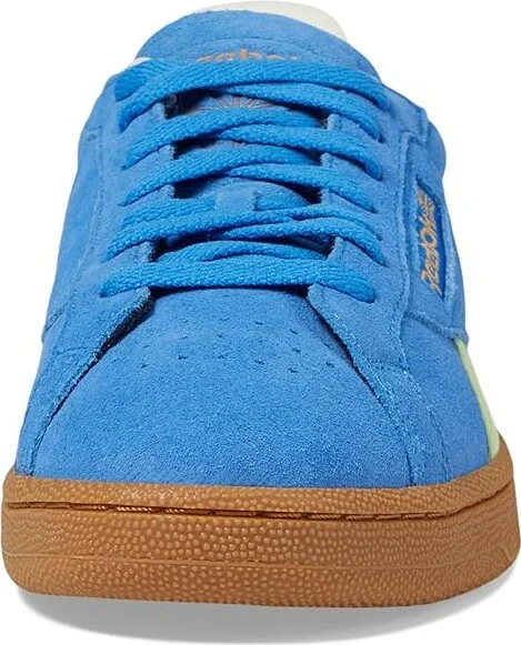 Reebok Lifestyle Club C Grounds UK Shoes Kinetic Blue/Astro Lime/Vintage Chalk : Men's 11 - Women's 12.5 Medium, Synthetic - Image 5