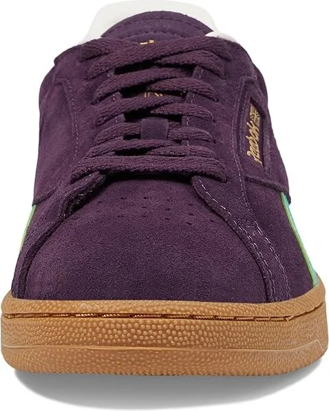 Reebok Lifestyle Club C Grounds UK Shoes Midnight Plum/Unleashed Green/Black : Men's 10 - Women's 11.5 Medium, Synthetic - Image 5