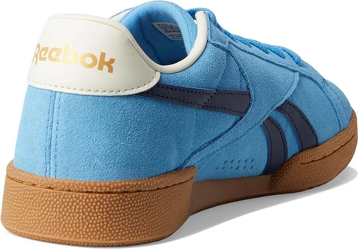 Reebok Lifestyle Club C Grounds UK Shoes Recovery Blue/Vector Navy/Gum : Men's 9 - Women's 10.5 Medium, Synthetic - Image 4
