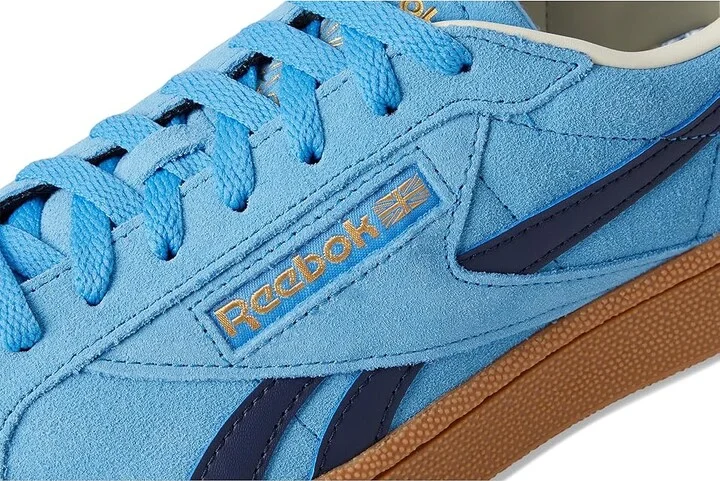 Reebok Lifestyle Club C Grounds UK Shoes Recovery Blue/Vector Navy/Gum : Men's 9 - Women's 10.5 Medium, Synthetic - Image 7
