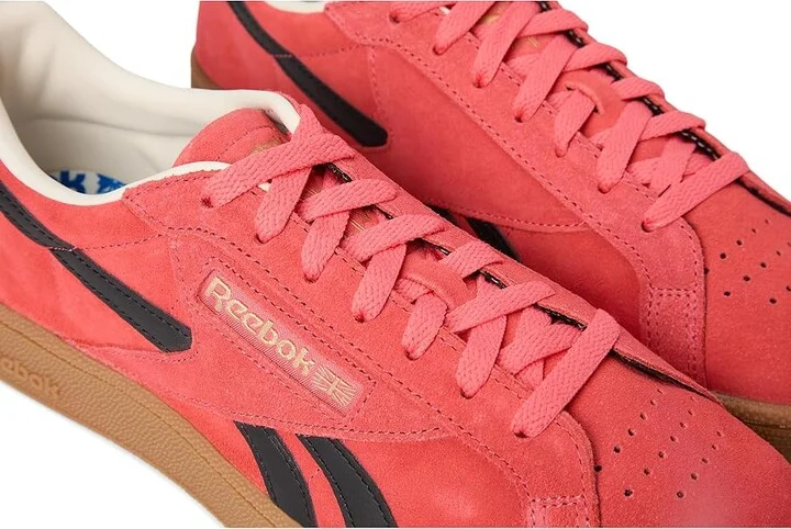 Reebok Lifestyle Club C Grounds UK Shoes Sunset Coral/Black/Gum : Men's 9.5 - Women's 11 Medium, Synthetic - Image 7