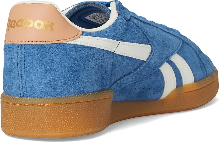 Reebok Lifestyle Club C Grounds UK Shoes Twilight Blue/Clay/Chalk : Men's 10.5 - Women's 12 Medium, Synthetic - Image 4