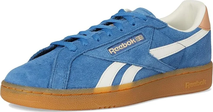 Reebok Lifestyle Club C Grounds UK Shoes Twilight Blue/Clay/Chalk : Men's 10.5 - Women's 12 Medium, Synthetic - Image 5