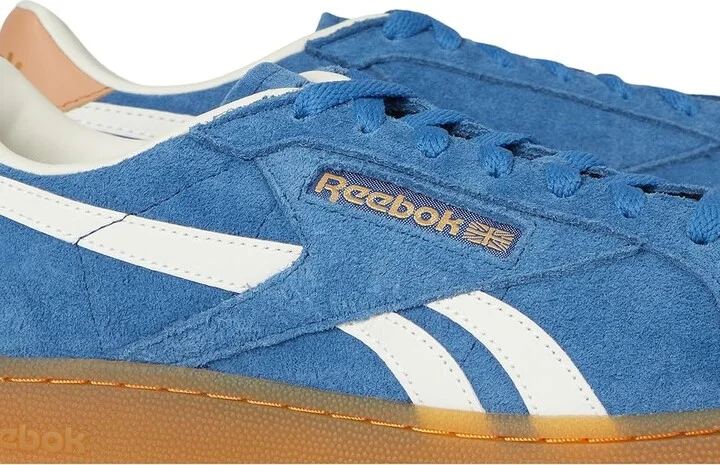 Reebok Lifestyle Club C Grounds UK Shoes Twilight Blue/Clay/Chalk : Men's 10.5 - Women's 12 Medium, Synthetic - Image 7