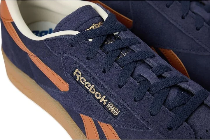 Reebok Lifestyle Club C Grounds UK Shoes Vector Navy/Dark Ginger/Reebok Brass : Men's 9 - Women's 10.5 Medium, Synthetic - Image 7