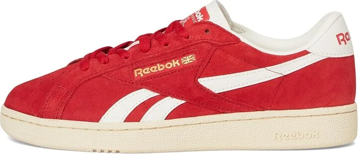 Reebok Lifestyle Club C Grounds UK Shoes Vector Red/Paper White/Chalk : Men's 11.5 - Women's 13 Medium, Synthetic - Image 6