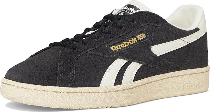 Reebok Lifestyle Club C Grounds UK Shoes Washed Black/Paper White/Chalk : Men's 13 - Women's 14.5 Medium, Synthetic - Image 5