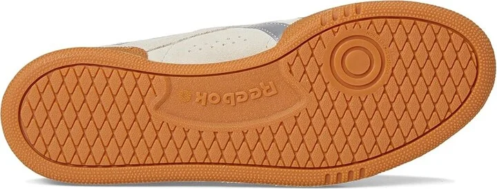 Reebok Lifestyle Club C Grounds UK Women's Shoes Alabaster/Silver Metallic/Gum : 6 B - Medium, Suede - Image 3