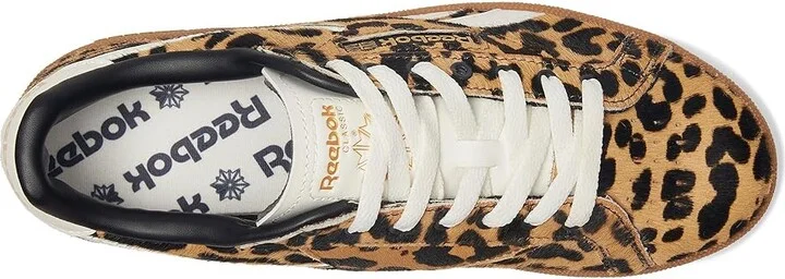 Reebok Lifestyle Club C Grounds UK Women's Shoes Cheetah/Cheetah/Chalk : 5.5 B - Medium, Suede - Image 2