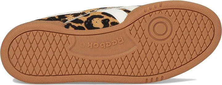 Reebok Lifestyle Club C Grounds UK Women's Shoes Cheetah/Cheetah/Chalk : 5.5 B - Medium, Suede - Image 3