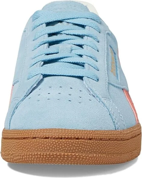 Reebok Lifestyle Club C Grounds UK Women's Shoes Soft Blue/Supercharged Coral/Gum : 5 B - Medium, Suede - Image 5