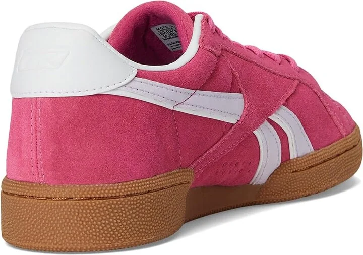 Reebok Lifestyle Club C Grounds UK Women's Shoes True Pink/Digital Gleam/Gum : 6 B - Medium, Suede - Image 4