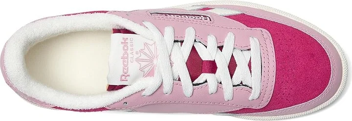 Reebok Lifestyle Club C Revenge II Women's Shoes Veryberry/Dusty Rose/Chalk : 11 B - Medium, Leather - Image 2