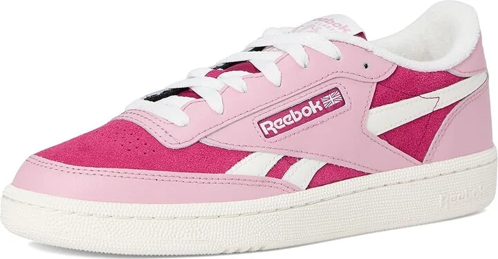Reebok Lifestyle Club C Revenge II Women's Shoes Veryberry/Dusty Rose/Chalk : 11 B - Medium, Leather - Image 5