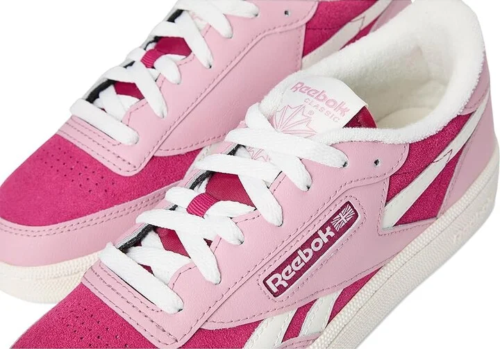 Reebok Lifestyle Club C Revenge II Women's Shoes Veryberry/Dusty Rose/Chalk : 11 B - Medium, Leather - Image 7