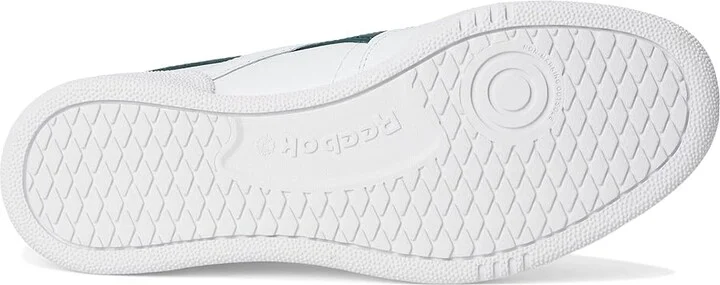 Reebok Lifestyle Club C Revenge Shoes White/Collegiate Green/White : Men's 9.5 - Women's 11 Medium, Leather - Image 3