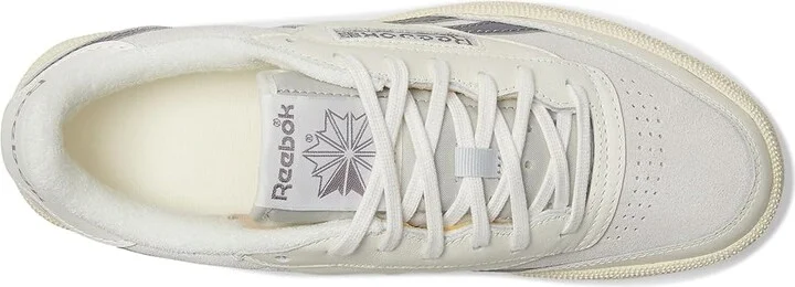 Reebok Lifestyle Club C Revenge Vintage II Athletic Shoes Chalk/Mist Grey/Overcast Grey : Men's 8.5 - Women's 10 Medium, Leather - Image 2