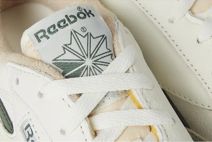 Reebok Lifestyle Club C Revenge Vintage Shoes Chalk/Breakaway Green/Tan : Men's 4 - Women's 5.5 Medium, Leather - Image 7