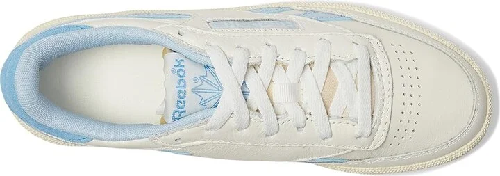 Reebok Lifestyle Club C Revenge Vintage Women's Shoes Chalk/Y2K Blue/Recovery Blue : 6 B - Medium, Leather - Image 2