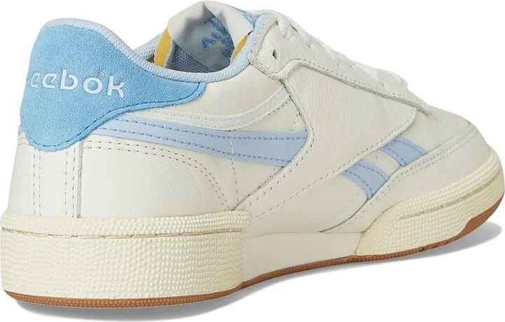 Reebok Lifestyle Club C Revenge Vintage Women's Shoes Chalk/Y2K Blue/Recovery Blue : 6 B - Medium, Leather - Image 4