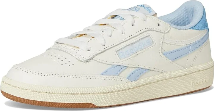 Reebok Lifestyle Club C Revenge Vintage Women's Shoes Chalk/Y2K Blue/Recovery Blue : 6 B - Medium, Leather - Image 5