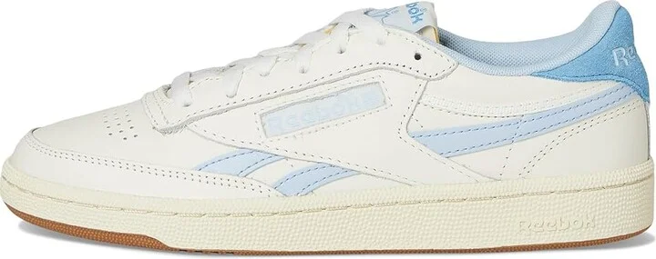 Reebok Lifestyle Club C Revenge Vintage Women's Shoes Chalk/Y2K Blue/Recovery Blue : 6 B - Medium, Leather - Image 6