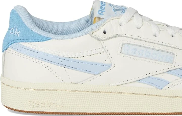 Reebok Lifestyle Club C Revenge Vintage Women's Shoes Chalk/Y2K Blue/Recovery Blue : 6 B - Medium, Leather - Image 7