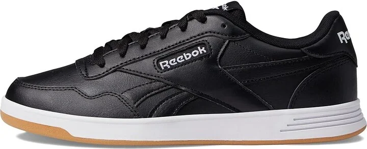 Reebok Lifestyle Court Advance Shoes Black/White/Gum : Men's 8.5 - Women's 10 Medium, Leather - Image 6