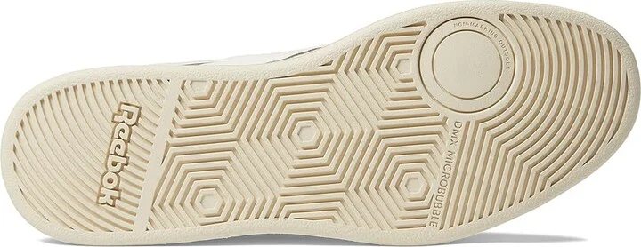 Reebok Lifestyle Court Advance Shoes Chalk/Dark Green/Flash Red : Men's 9 - Women's 10.5 Medium, Leather - Image 3