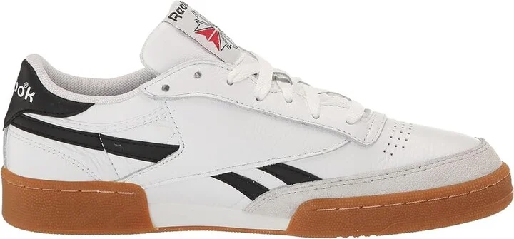 Reebok Lifestyle Men's Club C Revenge Vintage Men's Shoes Black/White/Gum : 4.5 D - Medium, Leather - Image 7